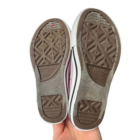 PINK Chuck‎ Taylors Girls Shoes Lot - Two Pairs, Sizes 3 and 11.5 - Picture 6 of 8